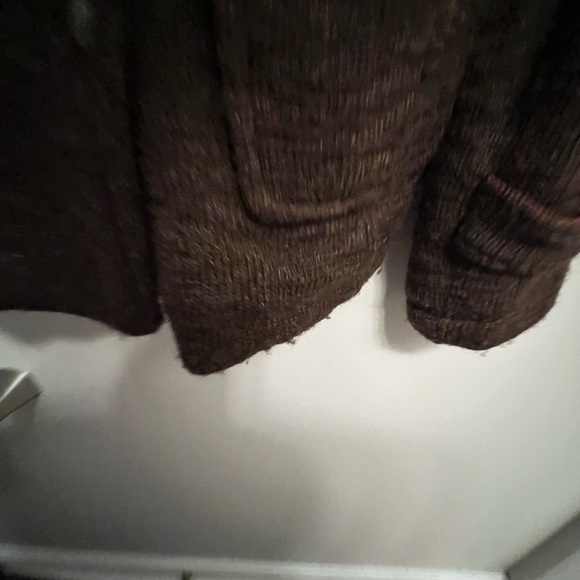 Free People Vintage Embroidered Floral Wool Knit Double Breasted Jacket - Picture 9 of 10